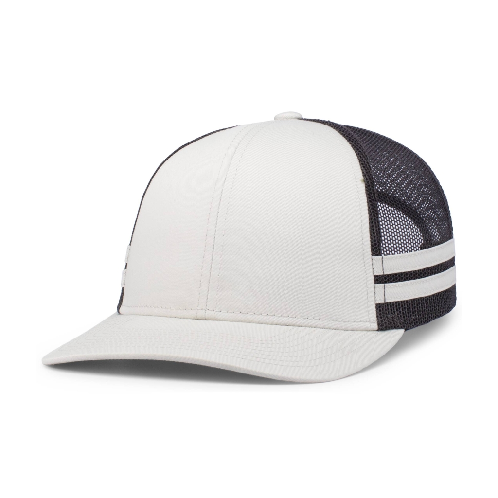 Low-Profile Stripe Trucker Cap