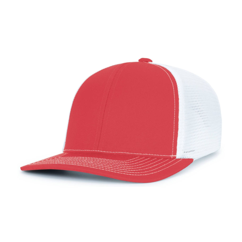 Contrast Stitch Trucker PacFlex Snapback Cap
