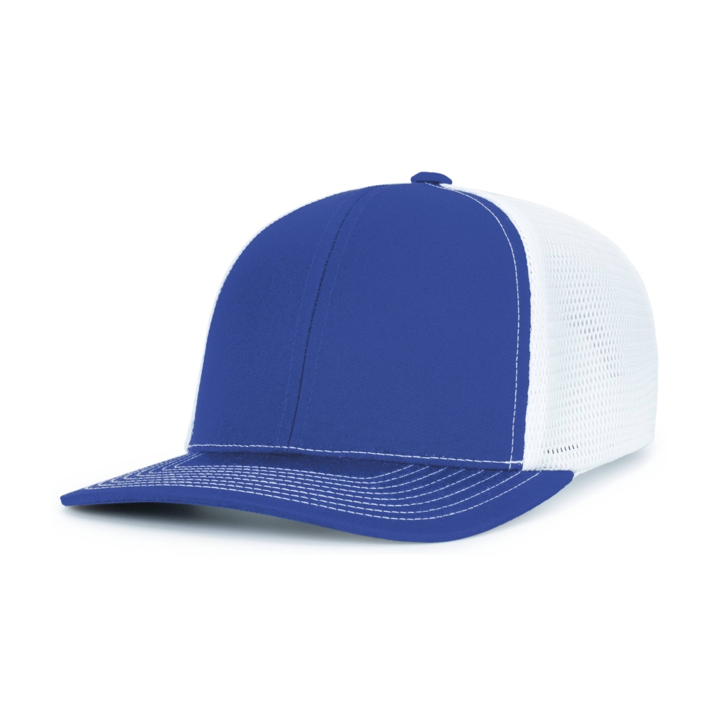 Contrast Stitch Trucker PacFlex Snapback Cap