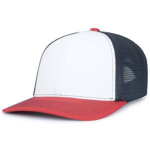 Contrast Stitch Trucker PacFlex Snapback Cap - Image 21