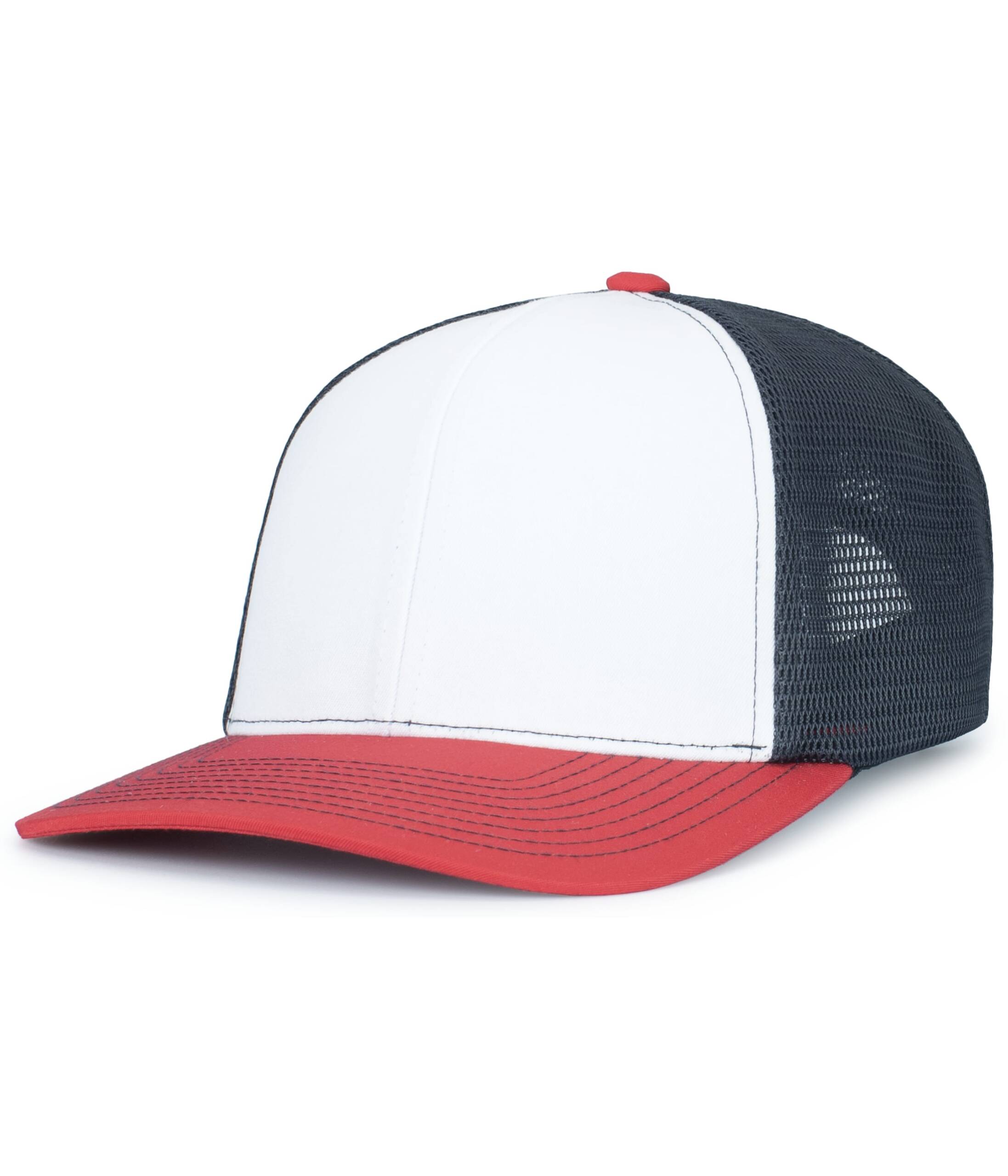 Contrast Stitch Trucker PacFlex Snapback Cap - Image 21