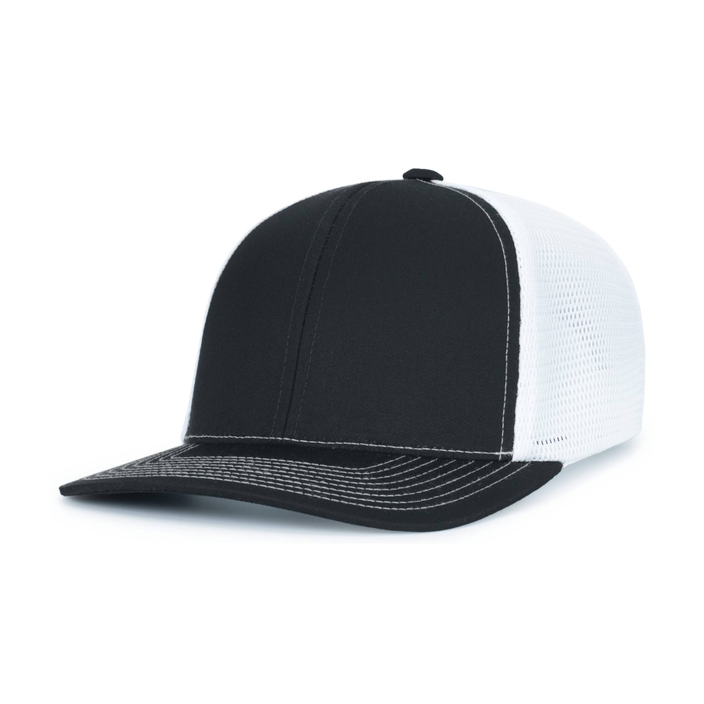 Contrast Stitch Trucker PacFlex Snapback Cap