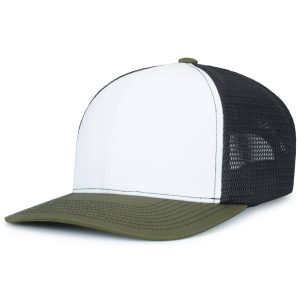 Contrast Stitch Trucker PacFlex Snapback Cap - Image 19