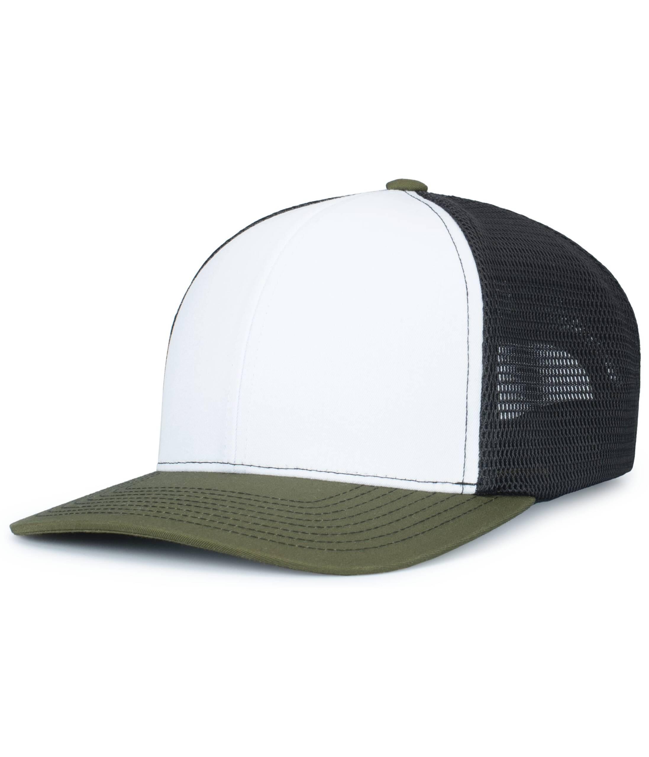 Contrast Stitch Trucker PacFlex Snapback Cap - Image 19