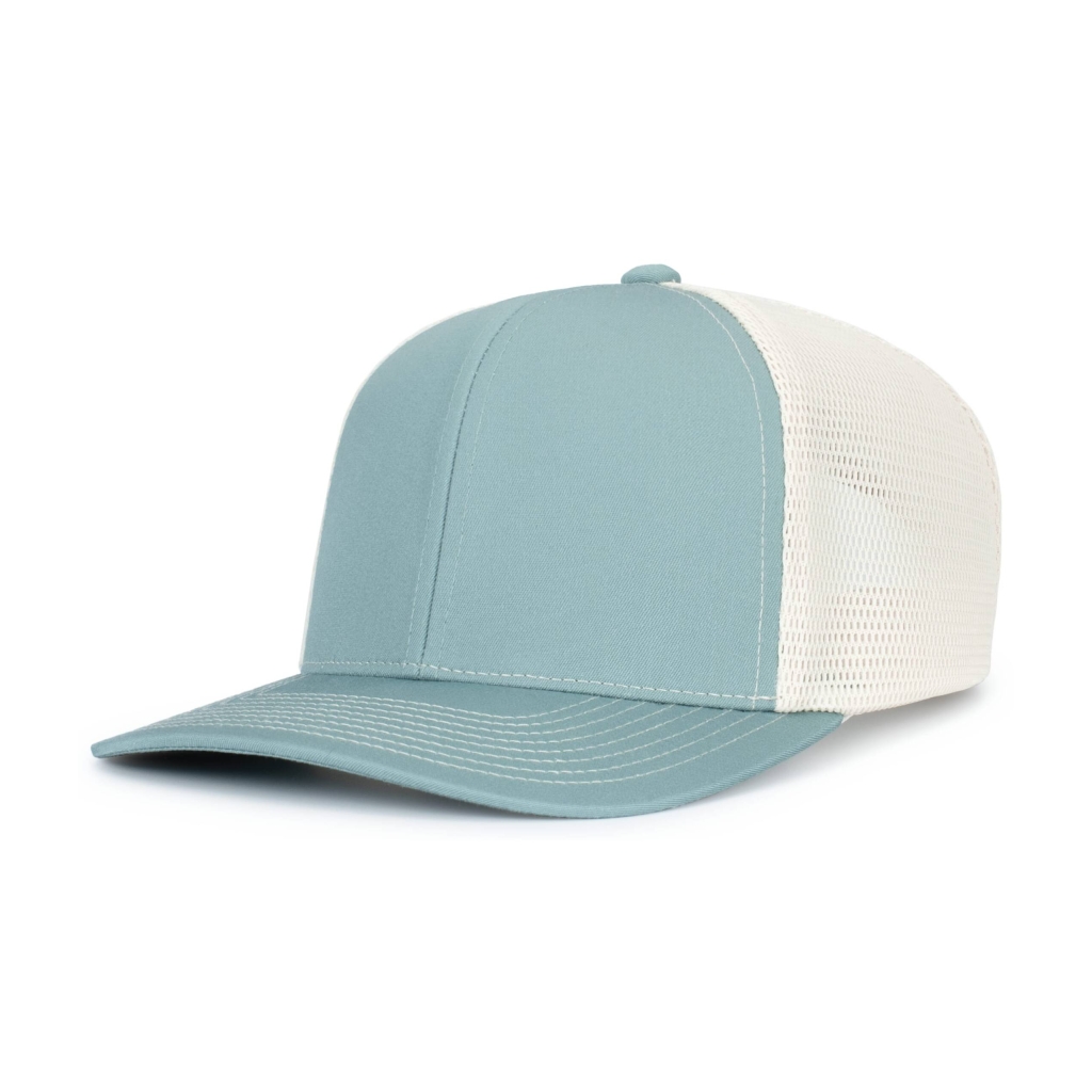 Contrast Stitch Trucker PacFlex Snapback Cap