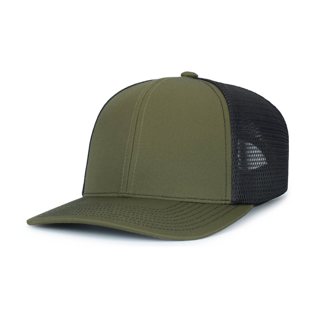 Contrast Stitch Trucker PacFlex Snapback Cap