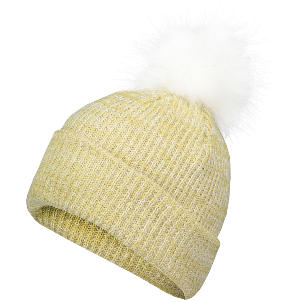 Faux Fur Pom Beanie