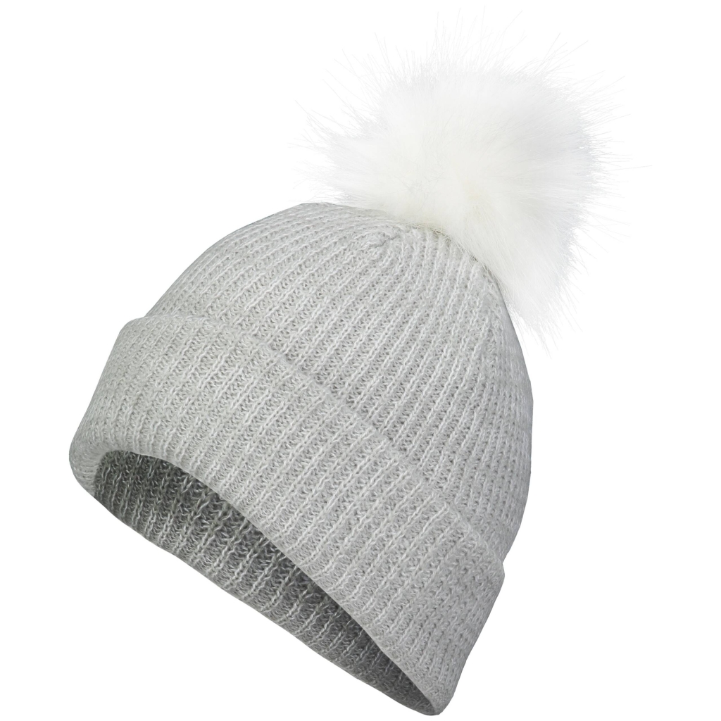 Faux Fur Pom Beanie