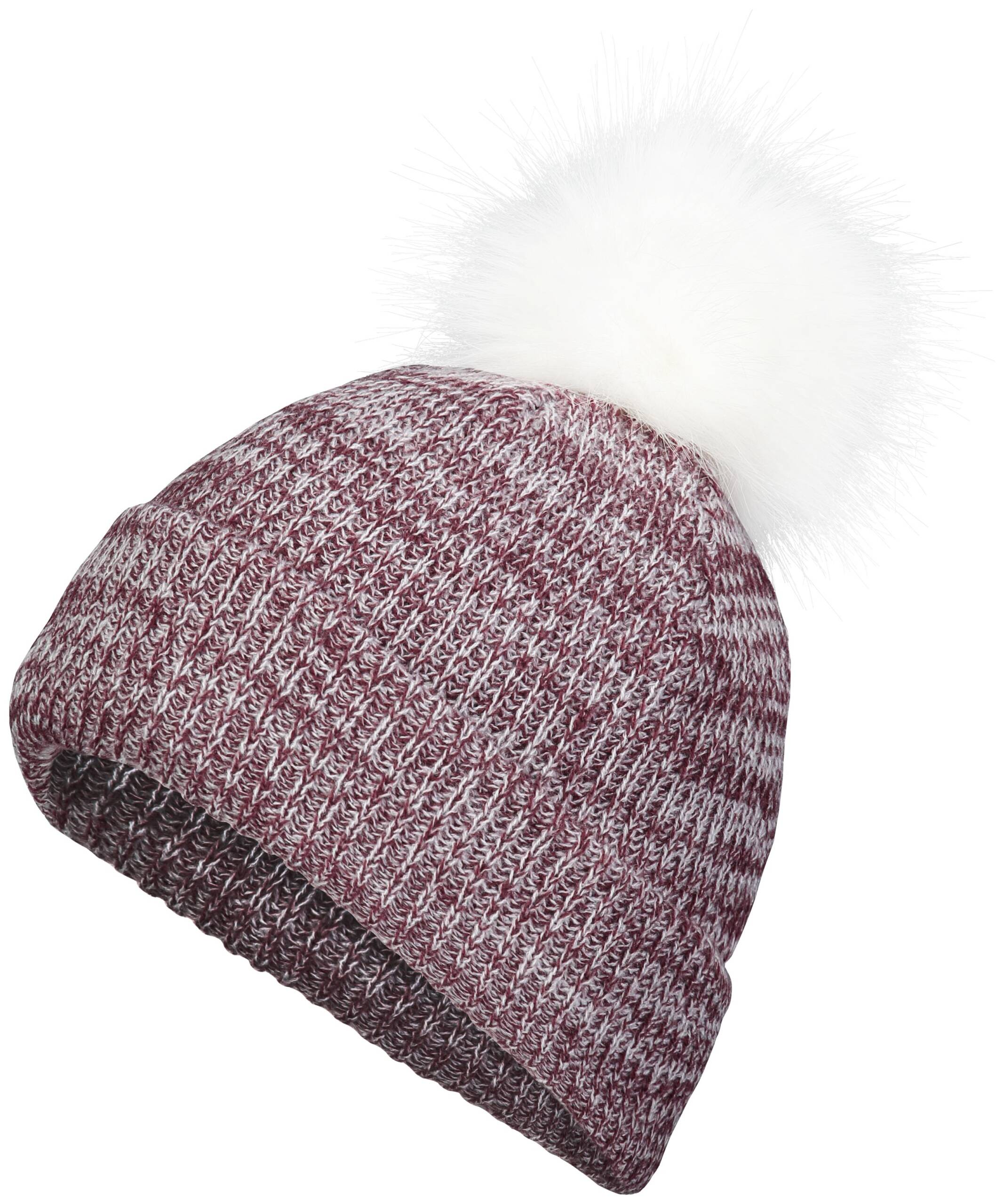 Faux Fur Pom Beanie - Image 6