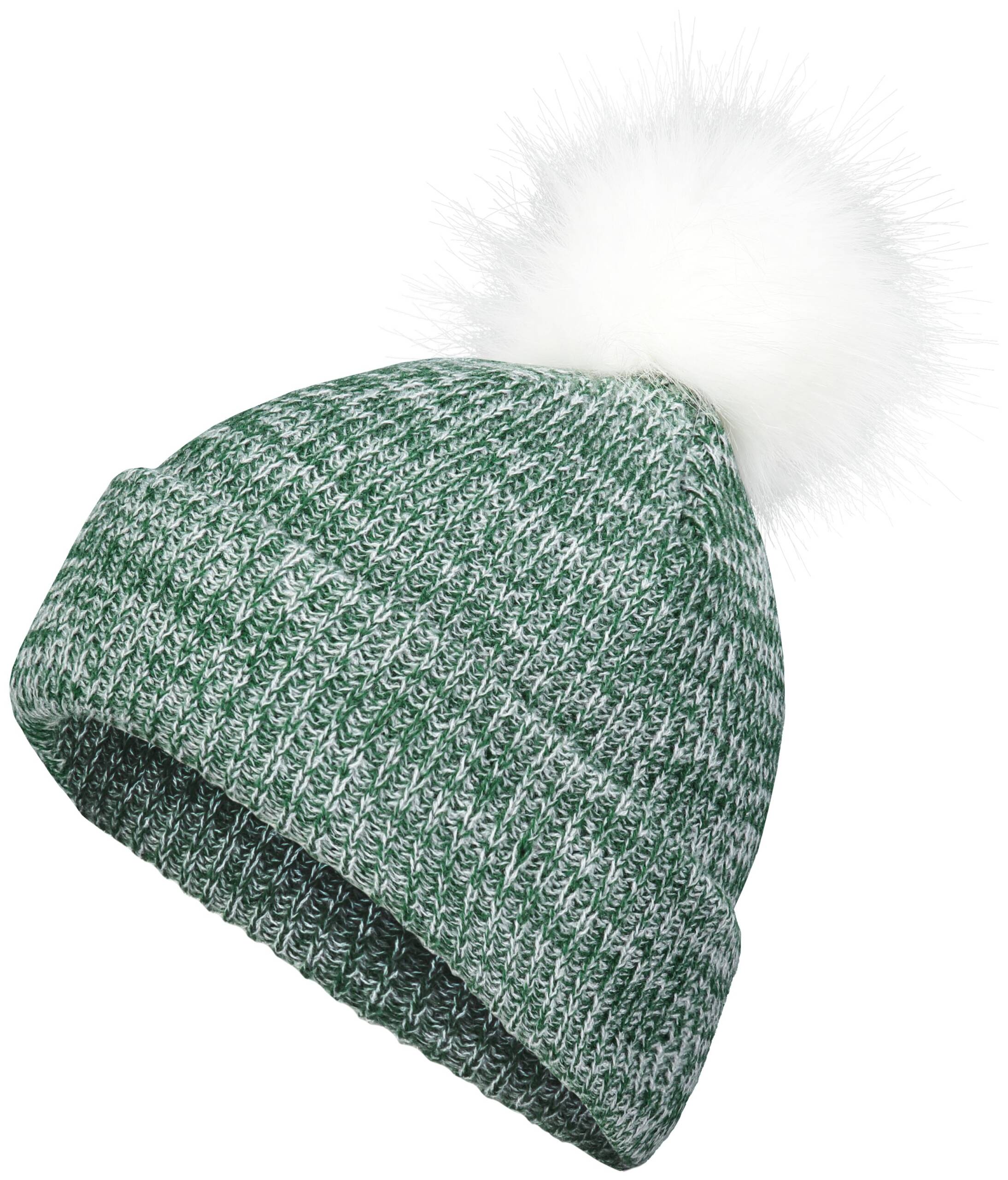 Faux Fur Pom Beanie - Image 4