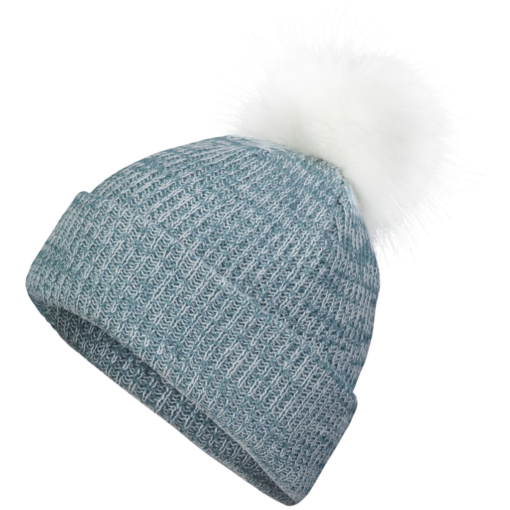 Faux Fur Pom Beanie