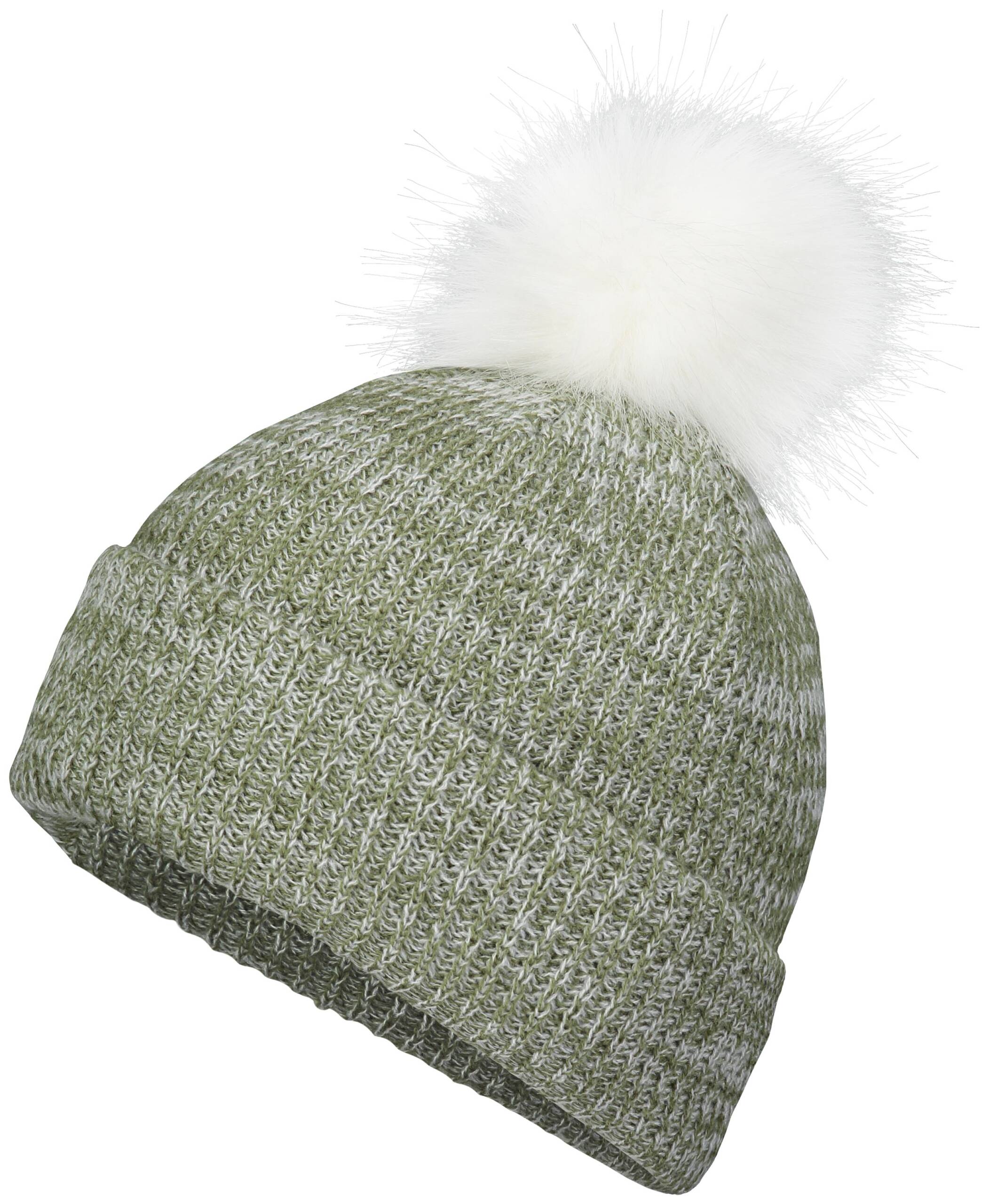 Faux Fur Pom Beanie - Image 5
