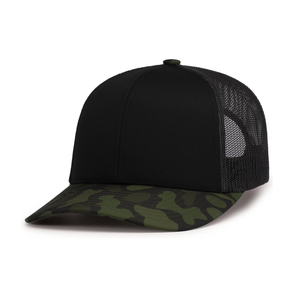 DUCK CAMO TRUCKER SNAPBACK CAP
