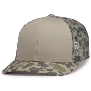 DUCK CAMO TRUCKER SNAPBACK CAP - Image 8