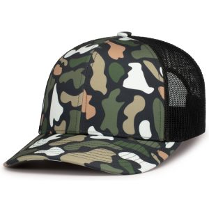 DUCK CAMO TRUCKER SNAPBACK CAP - Image 2
