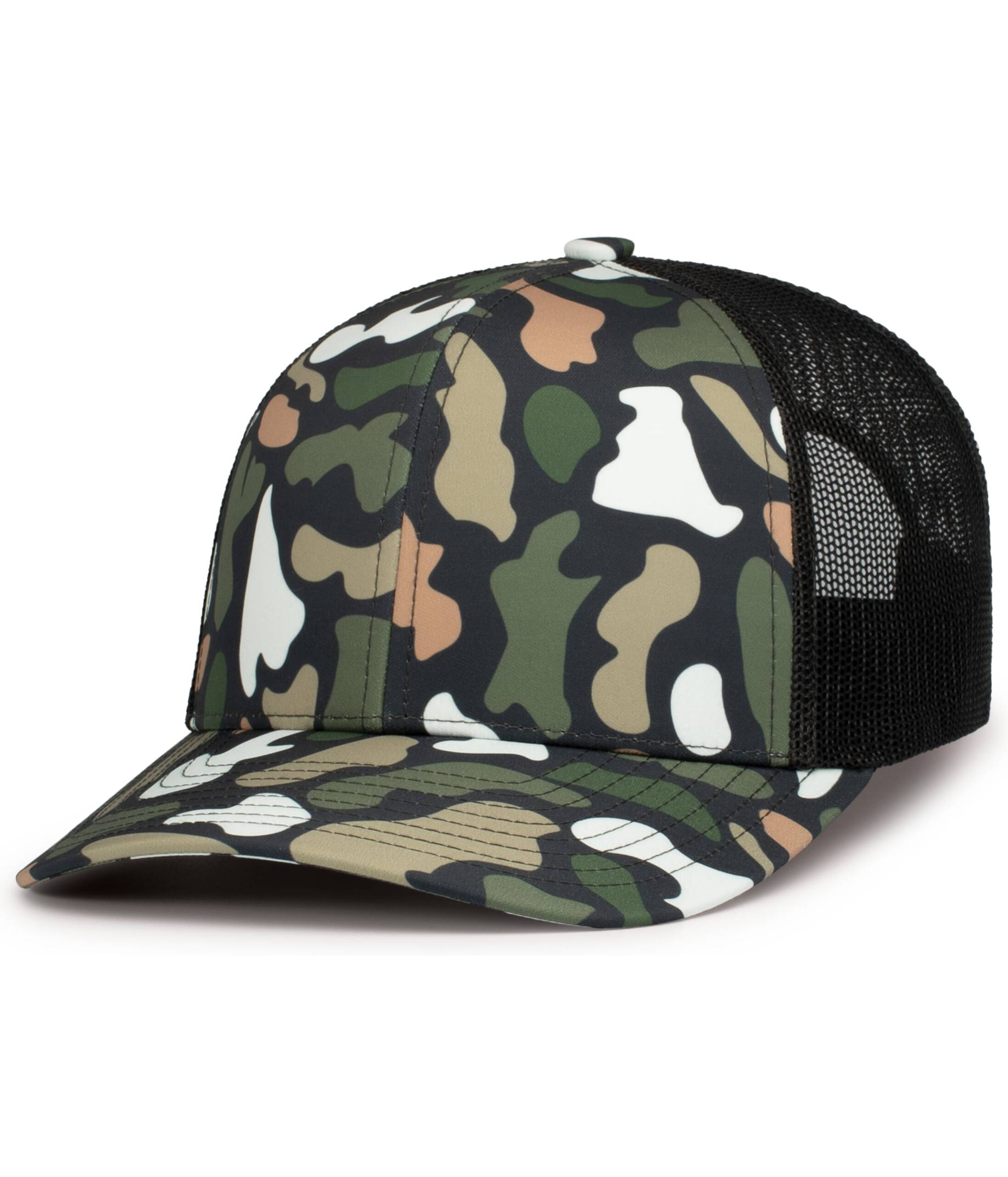 DUCK CAMO TRUCKER SNAPBACK CAP - Image 2
