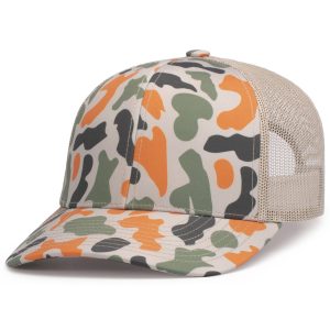 DUCK CAMO TRUCKER SNAPBACK CAP - Image 5