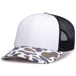 DUCK CAMO TRUCKER SNAPBACK CAP - Image 6