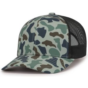 DUCK CAMO TRUCKER SNAPBACK CAP - Image 9