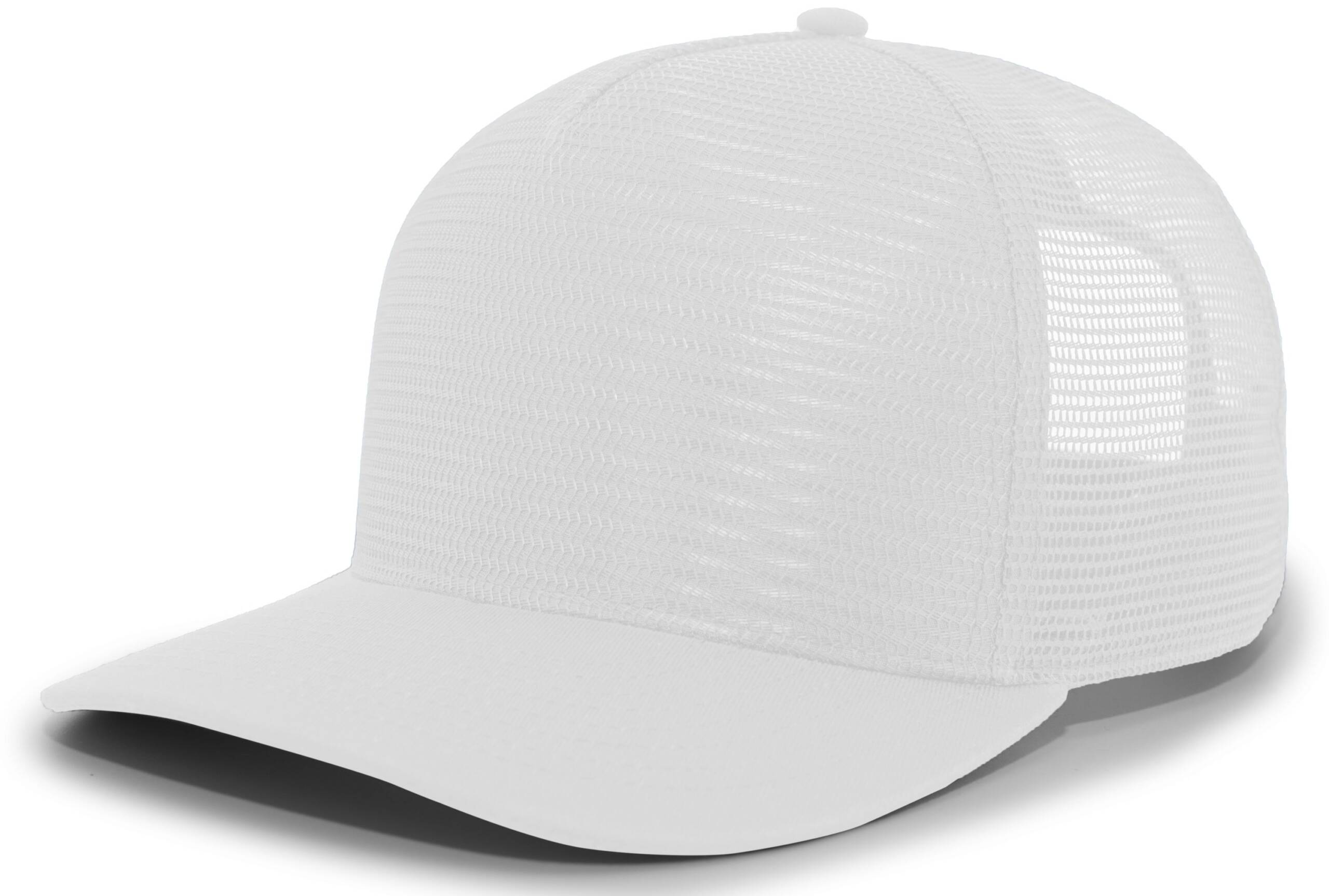 5-Panel Mesh Overlay Trucker Snapback - Image 6