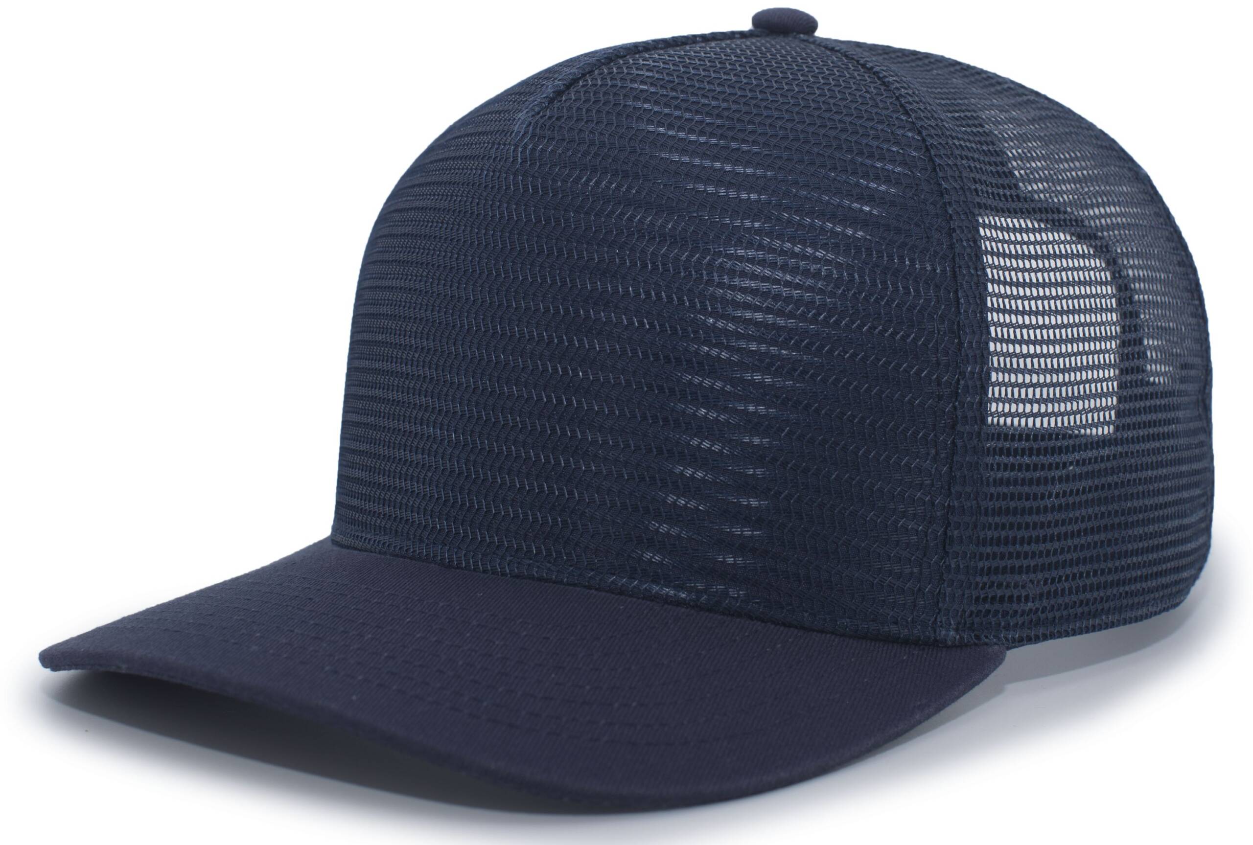 5-Panel Mesh Overlay Trucker Snapback - Image 5