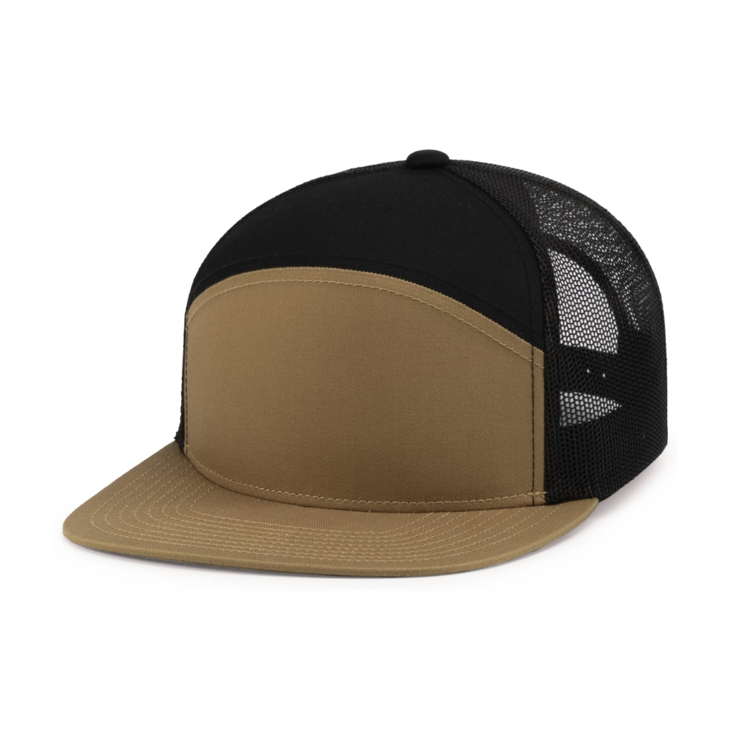 6-Panel Arch Trucker Snapback Cap