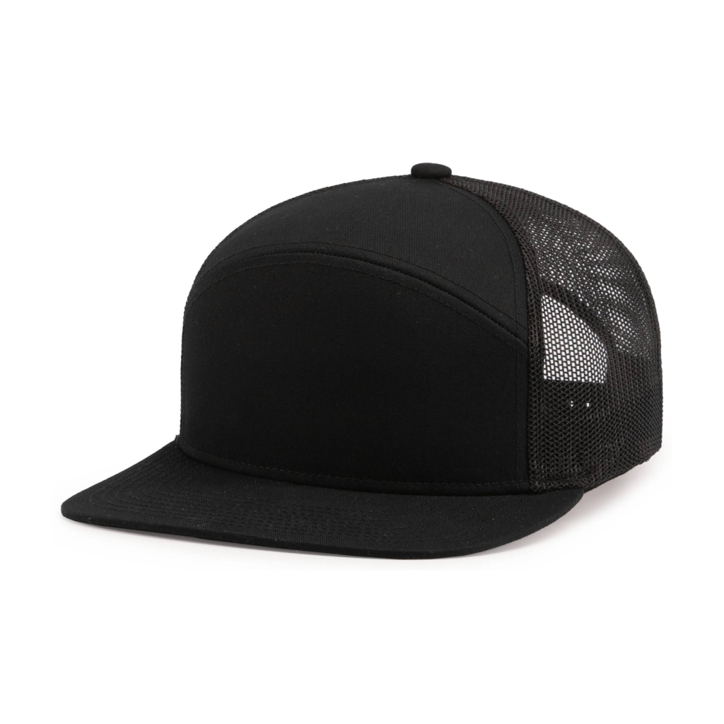 6-Panel Arch Trucker Snapback Cap