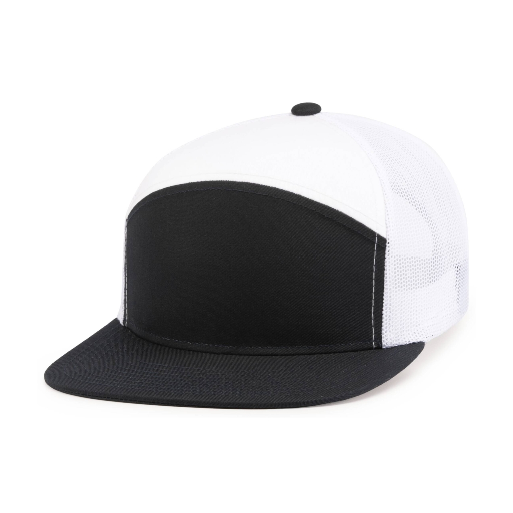 6-Panel Arch Trucker Snapback Cap