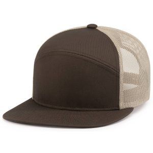 6-Panel Arch Trucker Snapback Cap - Image 6