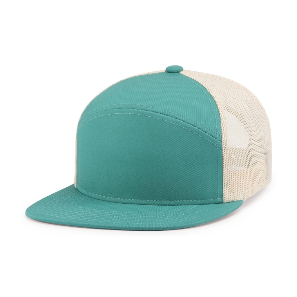 6-Panel Arch Trucker Snapback Cap