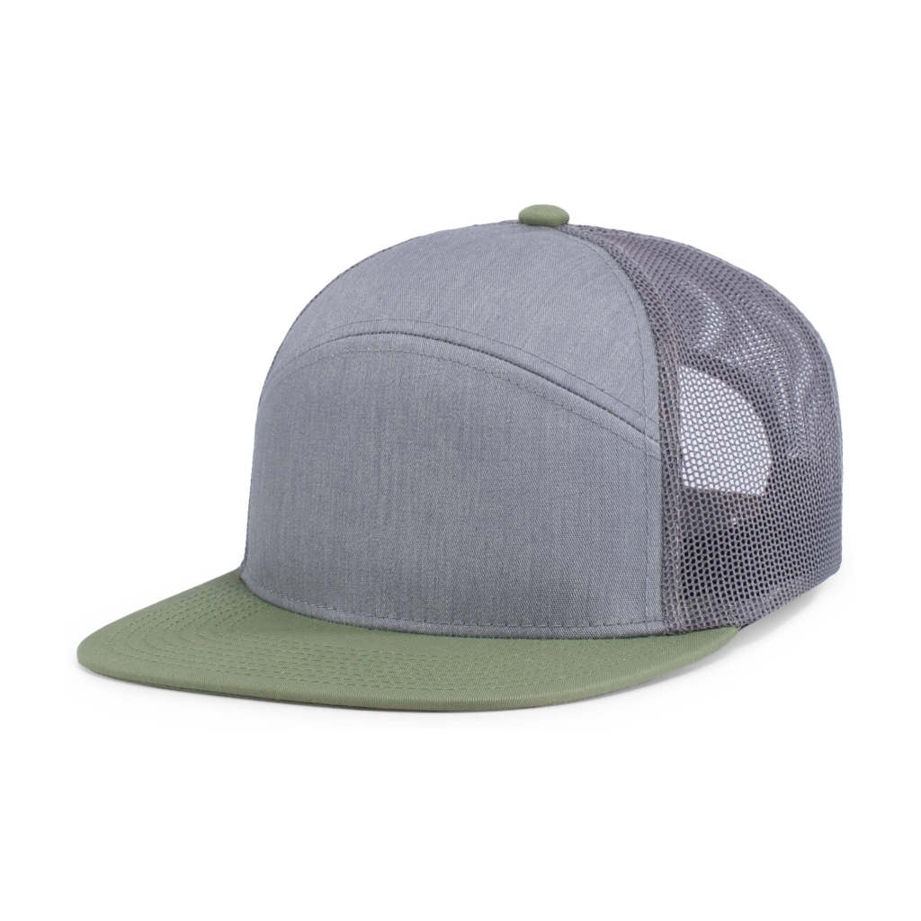 6-Panel Arch Trucker Snapback Cap