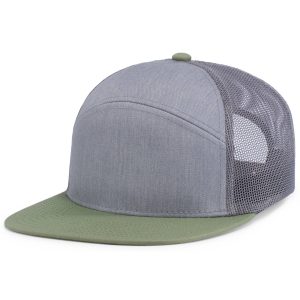 6-Panel Arch Trucker Snapback Cap - Image 9