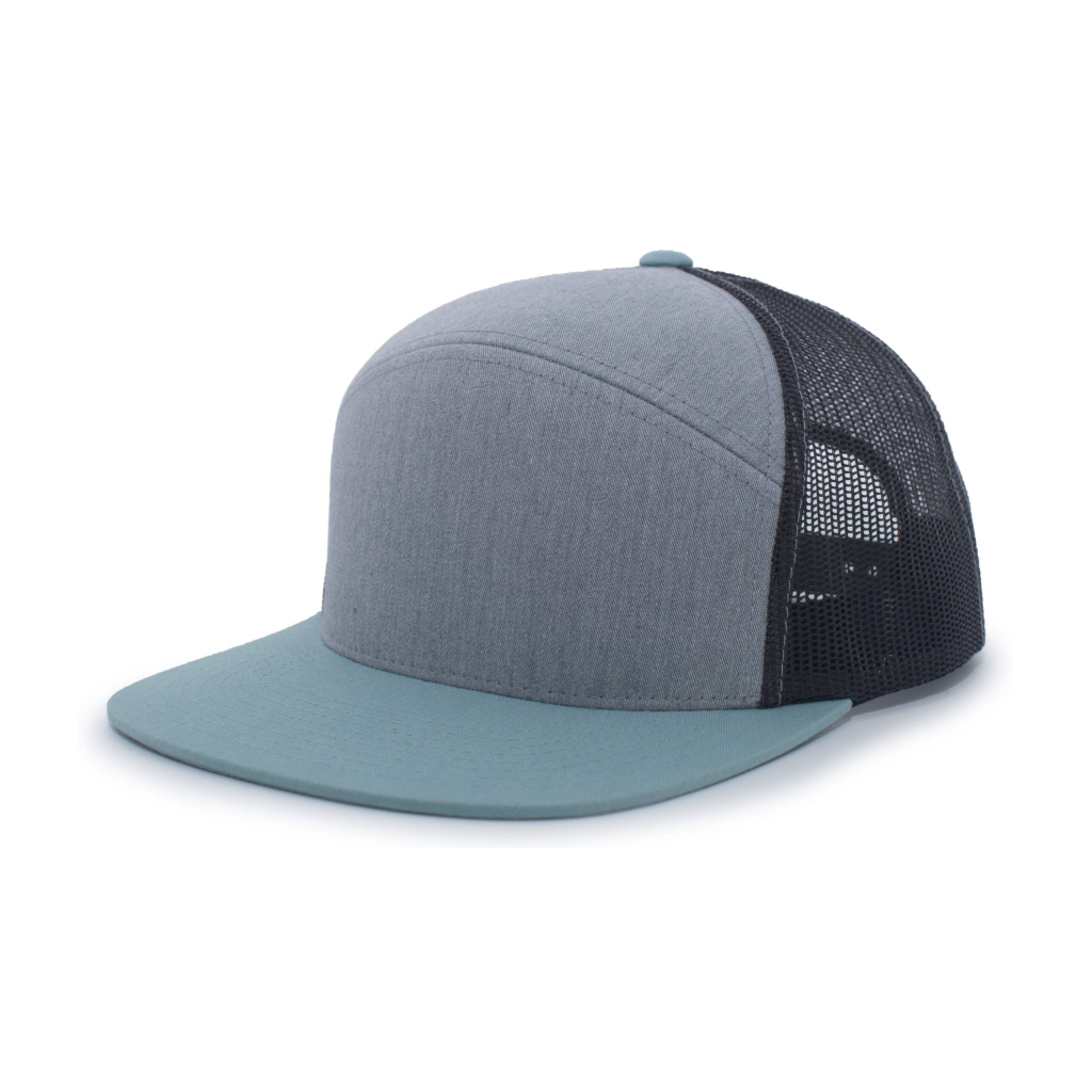 6-Panel Arch Trucker Snapback Cap