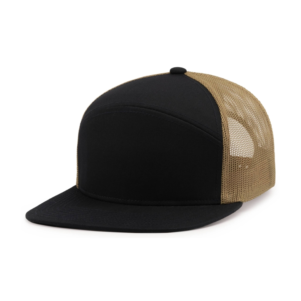 6-Panel Arch Trucker Snapback Cap