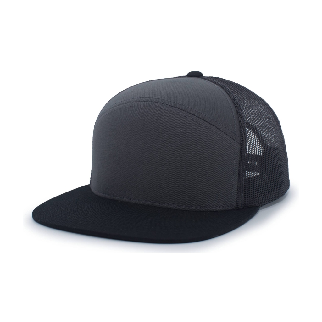 6-Panel Arch Trucker Snapback Cap