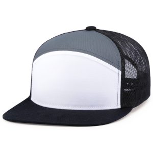 6-Panel Arch Trucker Snapback Cap