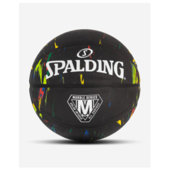 Marble Series Black Multi-⁠Color Outdoor Basketball