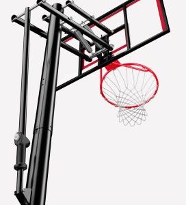 Shatter-⁠proof Polycarbonate Pro Glide® In-⁠Ground Basketball Hoop - Image 2
