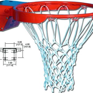 Scholastic Breakaway Rim with Nylon Net