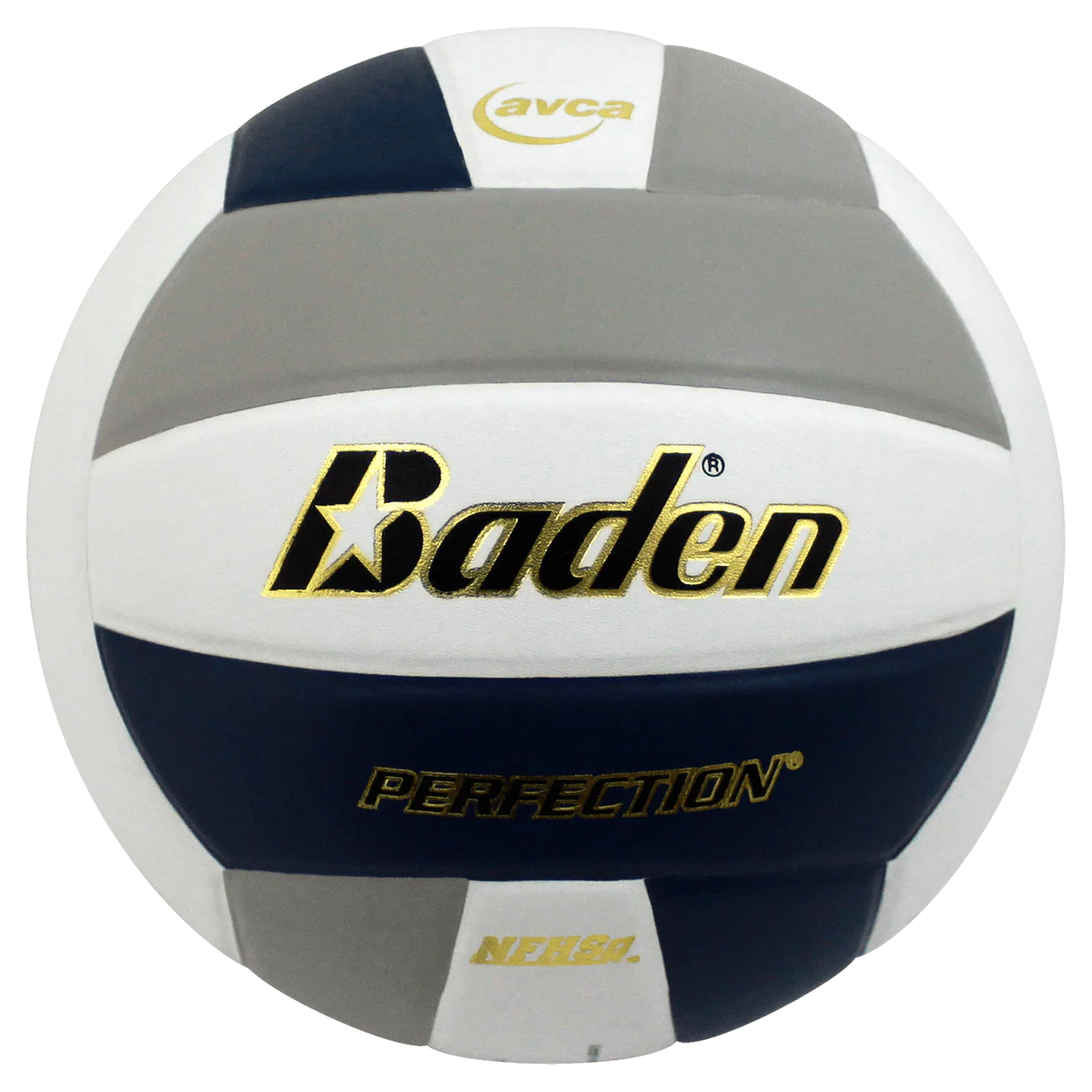 PerfectionLeatherVolleyball_NavyGrayWhite