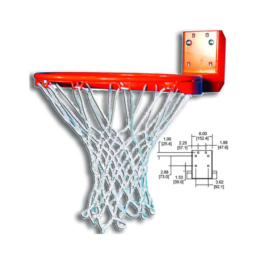 Scholastic Fixd Rim with Nylon Net