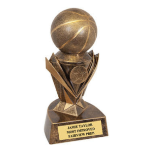 Basketball Star Achievement Trophy