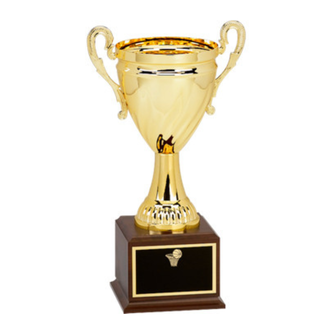 Metal Basketball Cup Trophy - Image 1