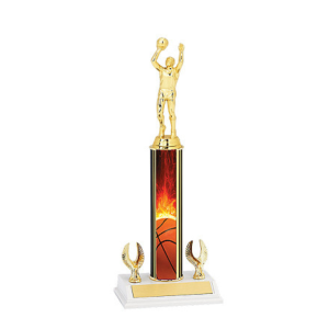 Basketball Trophy - Basketball Trophy with 2 Eagles