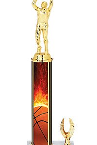Basketball Trophy - Basketball Trophy with 1 Eagle