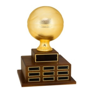 Official Size Basketball Perpetual Award
