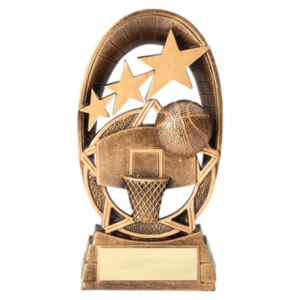 Basketball Radiant Resin Trophy
