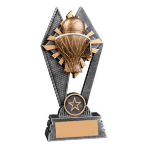 Sunray Basketball Resin Trophy - 7"