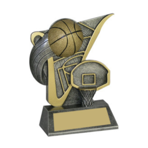 Basketball Value Victory Resin Trophy - 4 1/2"
