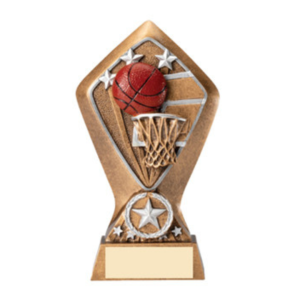 Basketball Rising Star Resin Trophy
